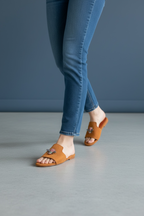 SUEDE BEE MULES (FOOTWEAR)