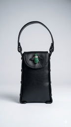 Bee Bling Bag (Black)(Green Bee)