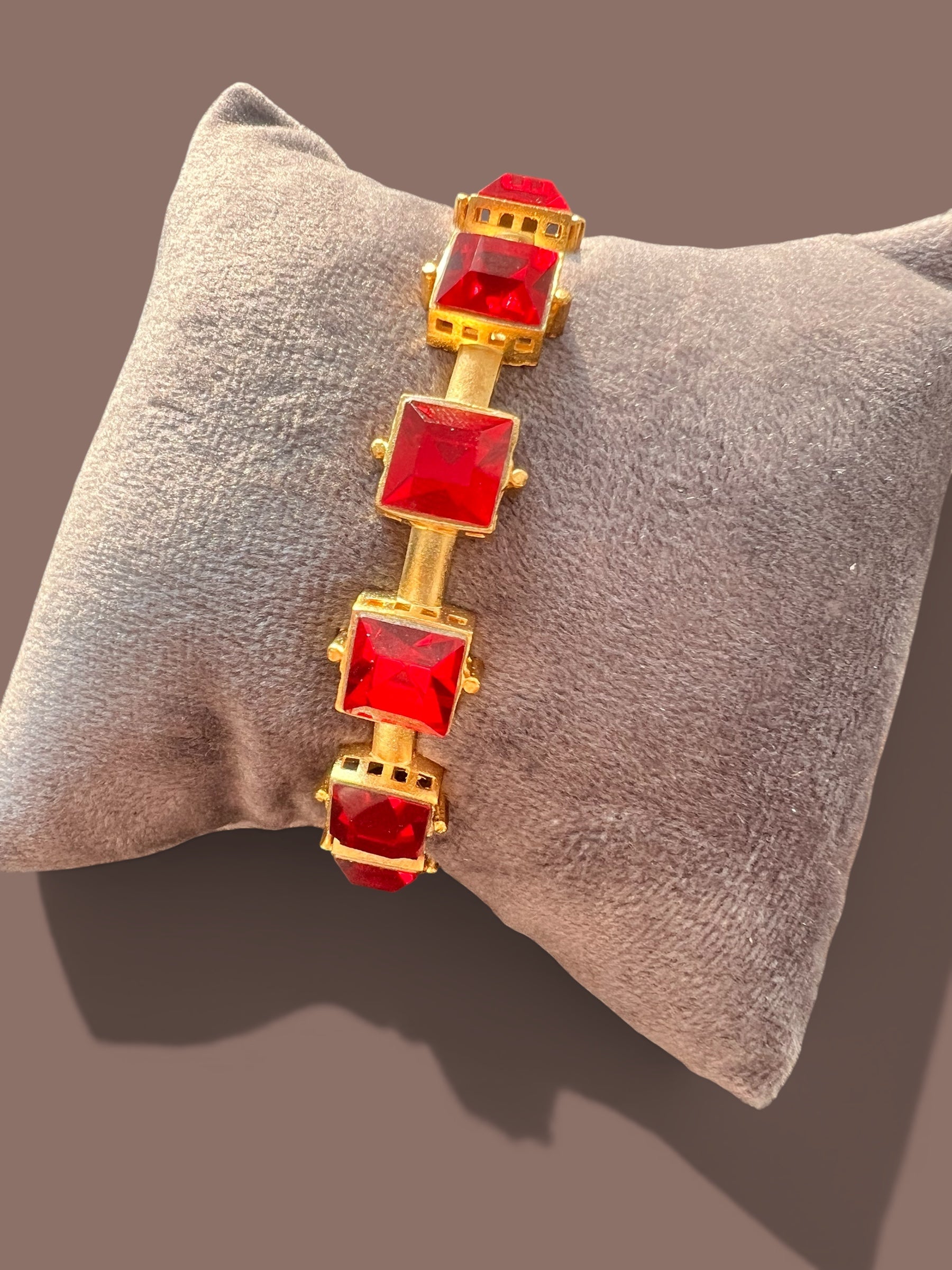 Gemstone Cuff Bracelet