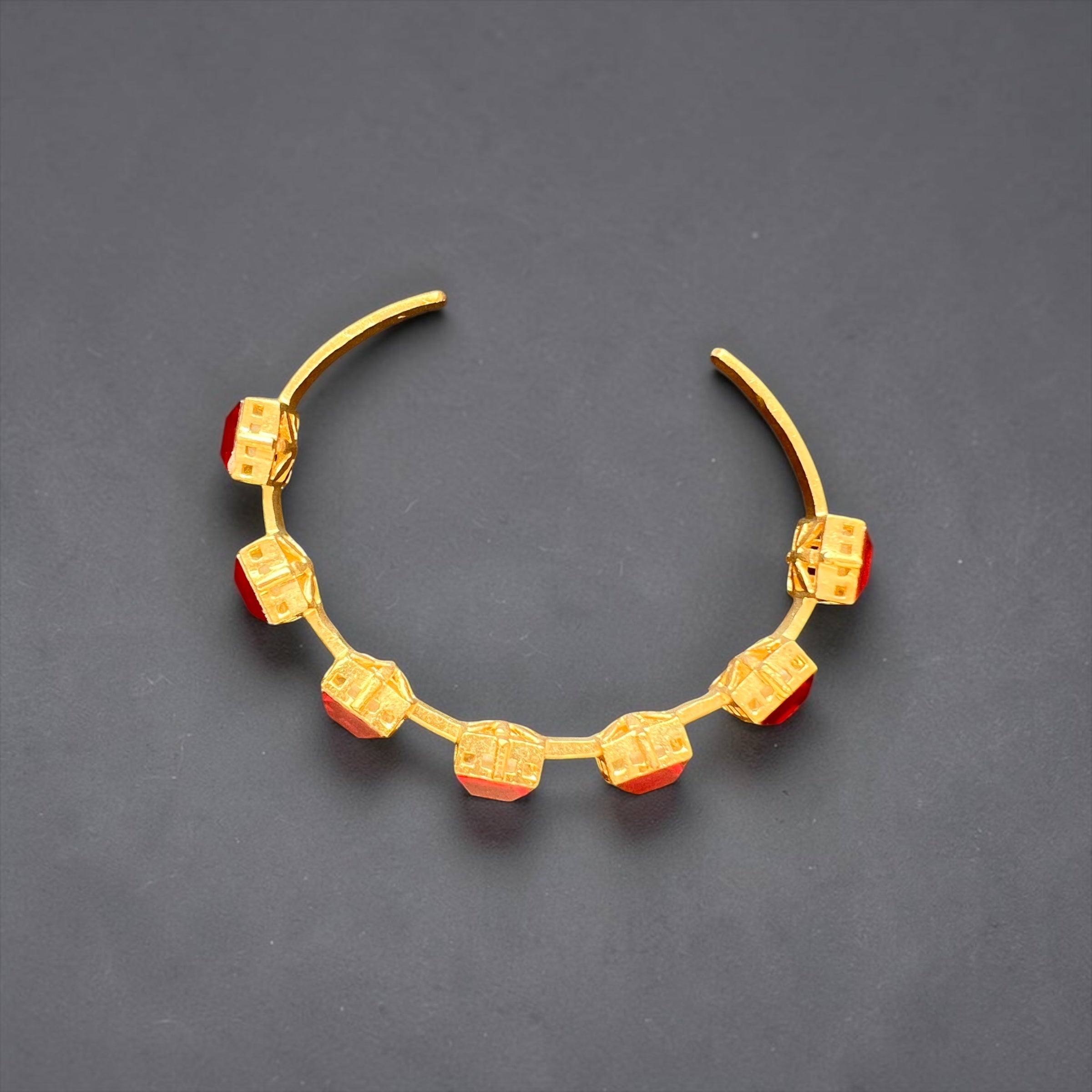 Gemstone Cuff Bracelet