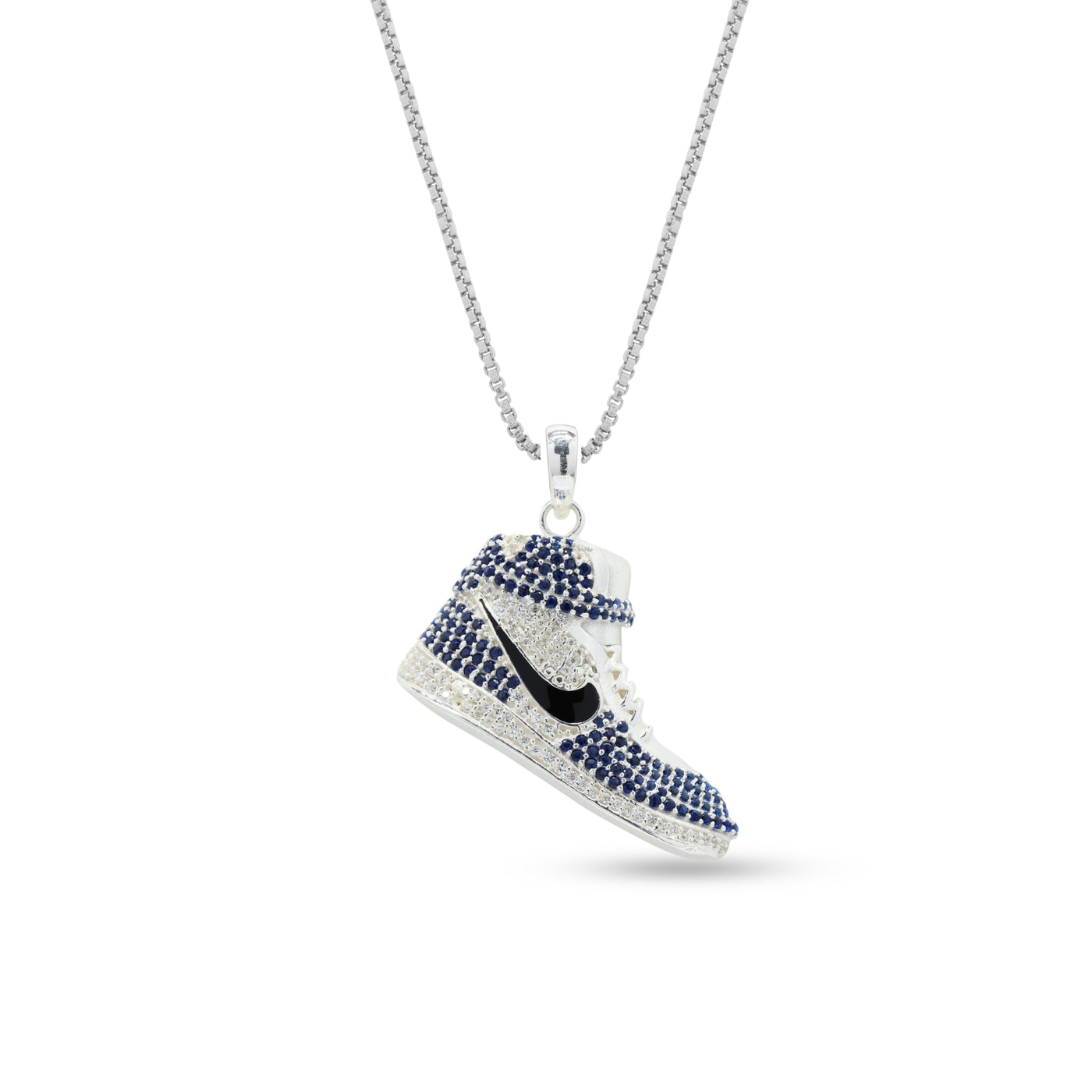 Jordan Pendant With Chain - 925 Pure Silver