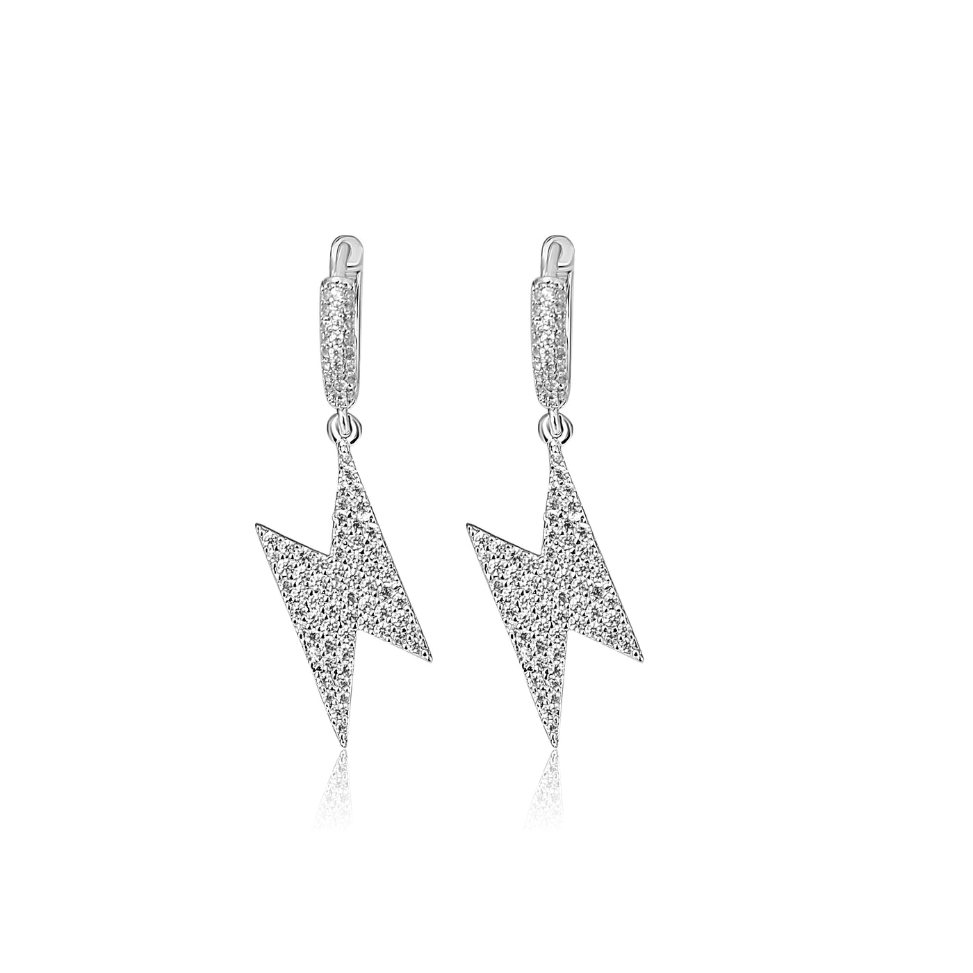 Flash Earrings - 925 Pure Silver