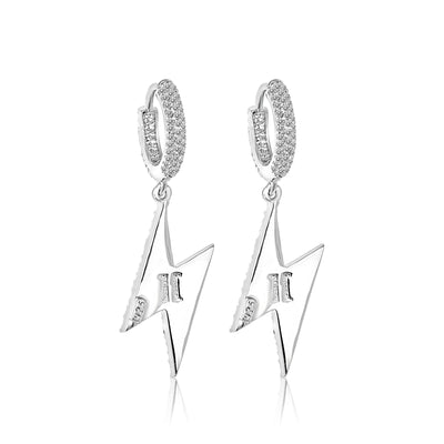 Flash Earrings - 925 Pure Silver