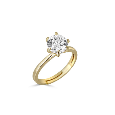 2 CARAT SOLITAIRE RING