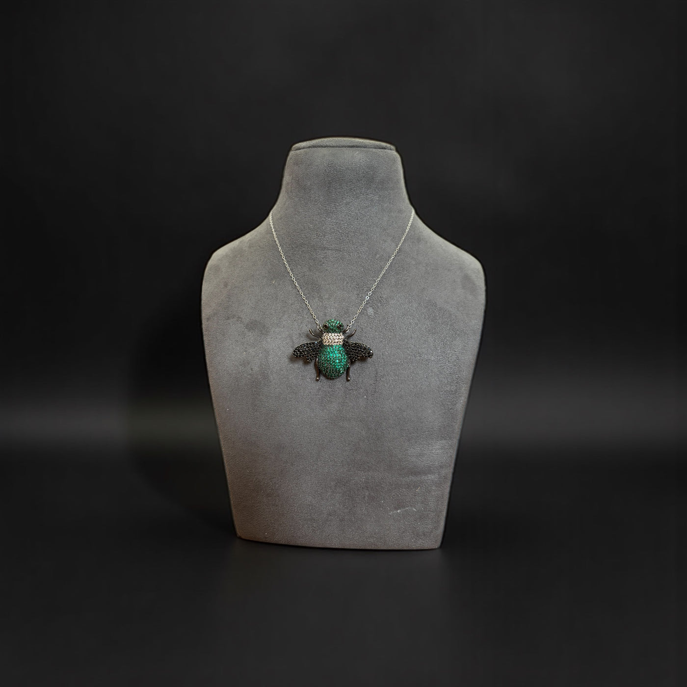 Gilded Hive Bee Pendant Chain