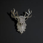 BLING STAG BROOCH