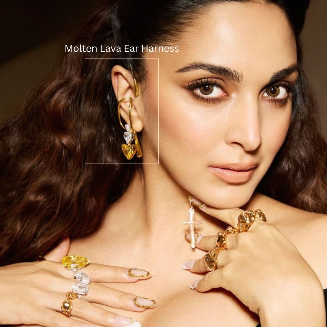 earrings design	earrings	jewellery shop near me	earcuff	fashion jewelry	hoops	stud earrings	studs	hoop earrings	drop earrings KIARA ADVANI