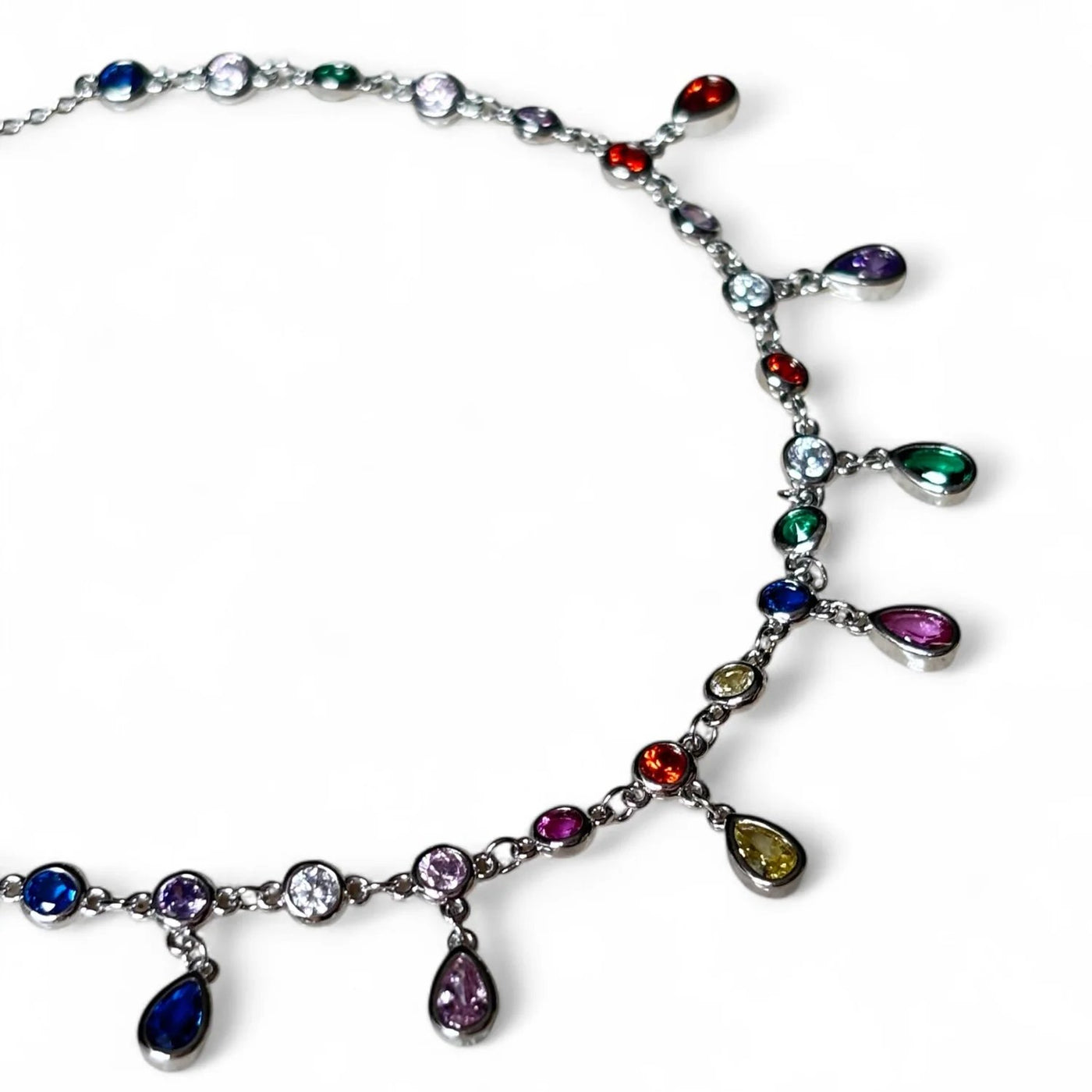 rings for Ankle	Rainbow charm ankle charms	rings and foot jewellery near me	gold ankle rhodium	jewellery shop near me ankle 