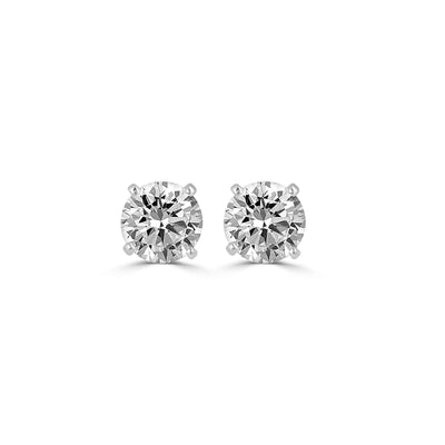 5-Carats Solitaire Studs