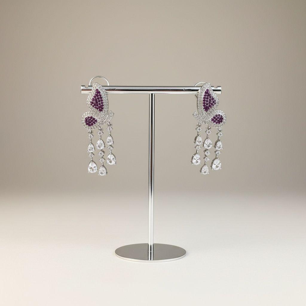 Butterfly  Cocktail Earrings