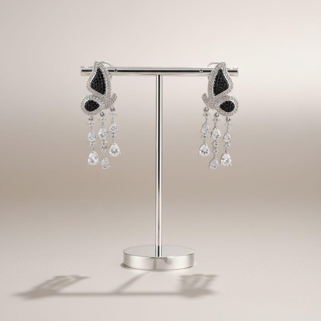 Butterfly  Cocktail Earrings