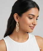 Bling Link Chain earrings