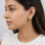 COSMIC BLING BEE EARRING (Gold Polish)