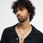 GREEN EYED PANTHER PENDANT