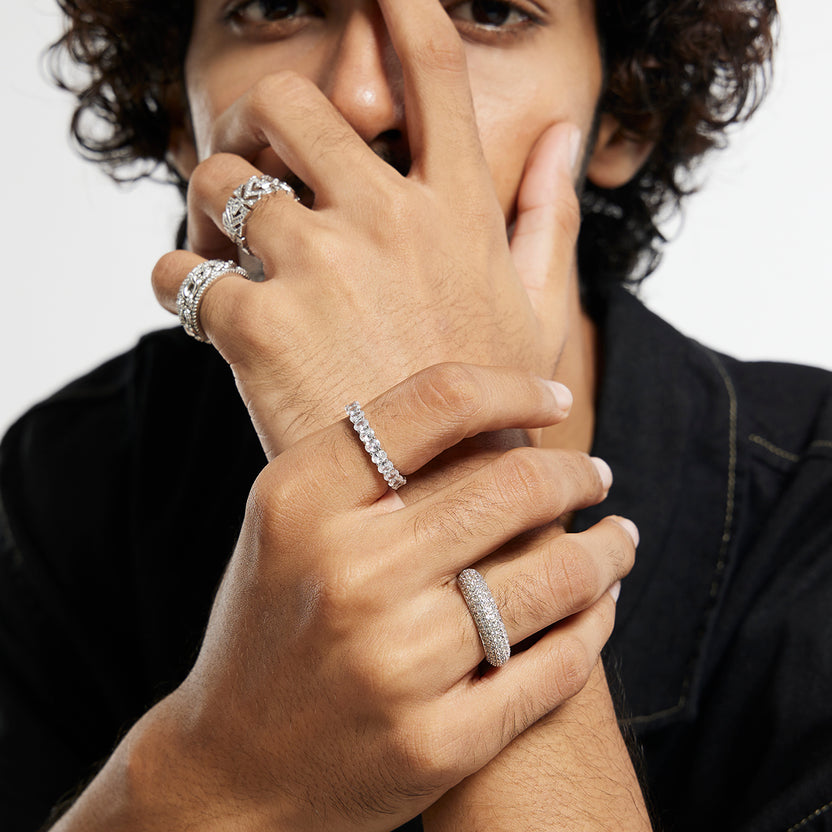 RECTANGULAR BAGUETTE RING