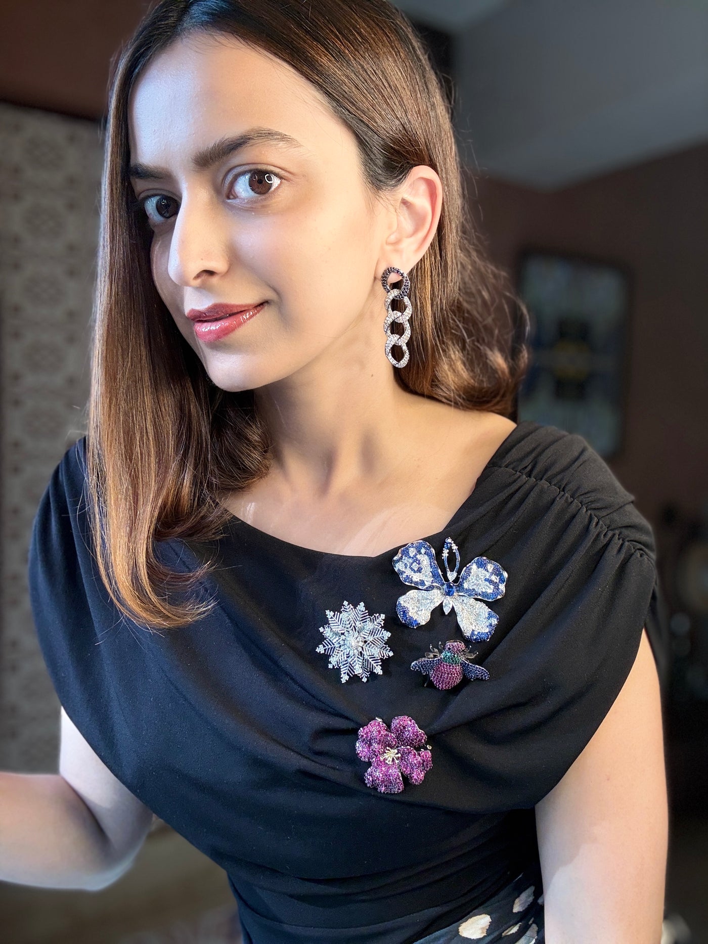 Bougainvillea Bliss Brooch