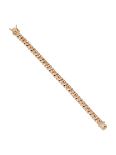 Diamond Studded Cuban Bracelet