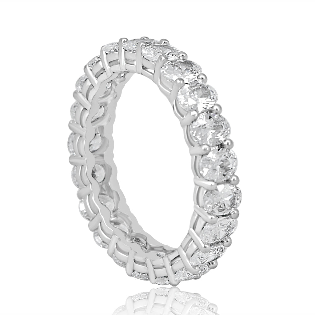 ICED OVAL RING