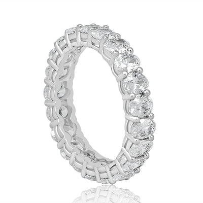ICED OVAL RING